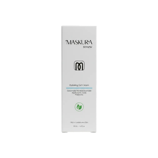 ژل-کرم-آبرسان-مناسب-پوست-چرب-و-مختلط-حجم-50-میلی-لیتر-ماسکورا-Maskura-Hydrating-Gel-Cream-Maskura-50-ml