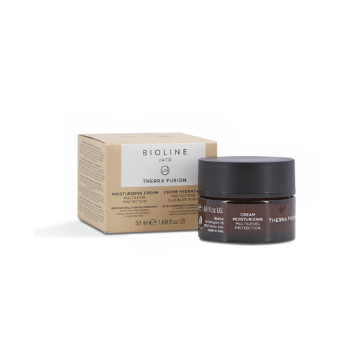 کرم مرطوب کننده THERRA FUSION بیولاین حجم 50 میلی لیتر Bioline Therra Fusion Moisturizing Cream Multilevel Protection 50 ml کرم-مرطوب-کننده-THERRA-FUSION-بیولاین-حجم-50-میلی-لیتر-Bioline-Therra-Fusion-Moisturizing-Cream-Multilevel-Protection-50-ml